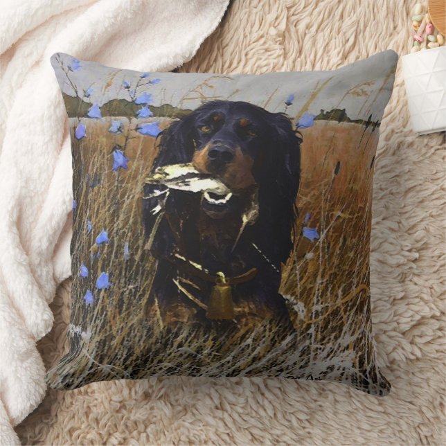 Gordon Setter Kissen (Decke)
