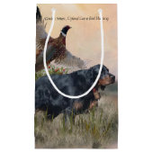 Gordon Setter Kleine Geschenktüte (Vorderseite)
