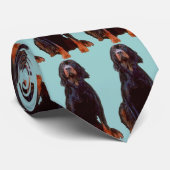 Gordon Setter Krawatte #2 (Gerollt)