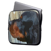 Gordon Setter Laptop Bag Laptopschutzhülle (Vorderseite Links)