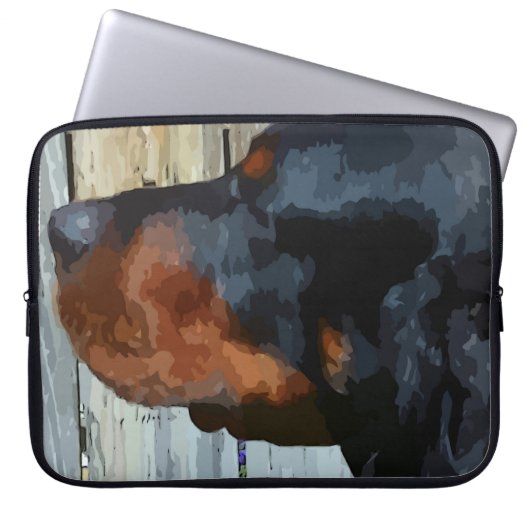Gordon Setter Laptop Sleeve (Vorderseite)
