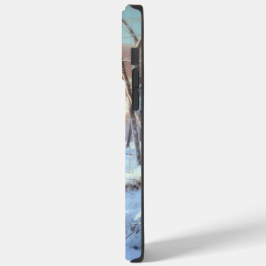 Gordon Setter lässt es Weihnachten schnee Case-Mate iPhone Hülle (Rückseite / Links)