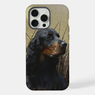 Gordon Setter, Leidenschaft für Vögel, Kunst iPhone 15 Pro Max Hülle