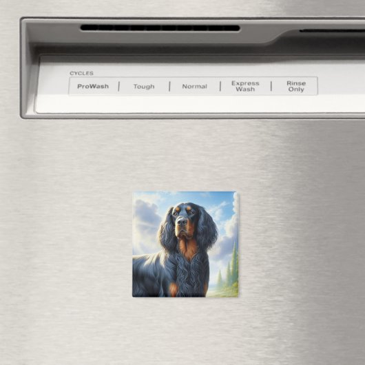 Gordon Setter Magnet (In Situ (Geschirrspüler))