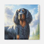 Gordon Setter Magnet (Vorne)