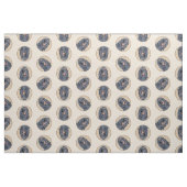 Gordon Setter Malerei Schwarz Niedlich Original Do Stoff (Fat Quarter (45,7 x 55,9 cm))