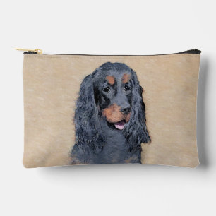Gordon Setter Malerei Schwarz Niedlich Original Do Zubehörtasche