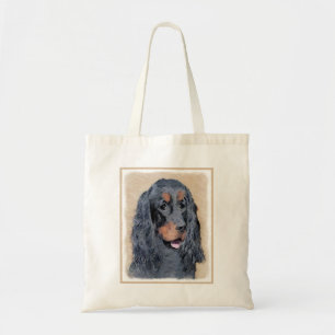 Gordon Setter Malerei - Süße originelle Hundekunst Tragetasche