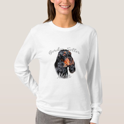 Gordon Setter Mama 2 T-Shirt (Vorderseite)