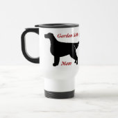 Gordon Setter Mama Aluminium Tasse (Links)