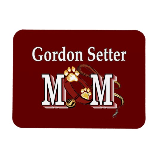 Gordon Setter Mama Geschenke Magnet (Horizontal)