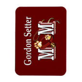 Gordon Setter Mama Geschenke Magnet (Vertikal)
