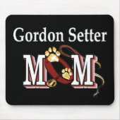 Gordon Setter MAMA Geschenke Mousepad (Vorne)