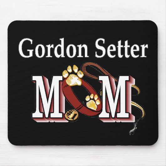 Gordon Setter MAMA Geschenke Mousepad (Vorne)