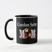 Gordon Setter Mama Tasse (Links)