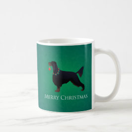 Gordon Setter Merry Christmas Design Kaffeetasse