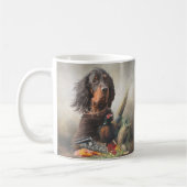 Gordon Setter mit Fasanen, Kunst Kaffeetasse (Links)