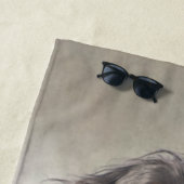 Gordon Setter mit Fasanen, Kunst Strandtuch (Beispiel)