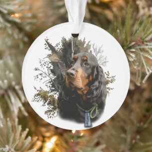 Gordon Setter Ornament