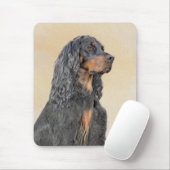 Gordon Setter Painting - Niedliche Original Dog Ar Mousepad (Mit Mouse)