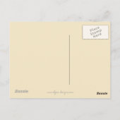 Gordon Setter Painting - Niedliche Original Dog Ar Postkarte (Rückseite)