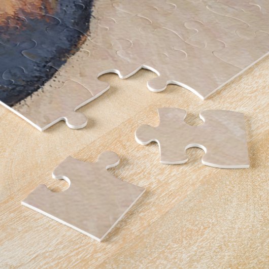 Gordon Setter Painting - Niedliche Original Dog Ar Puzzle (Seite)