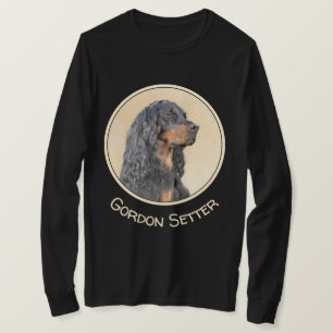 Gordon Setter Painting - Niedliche Original Dog Ar T-Shirt