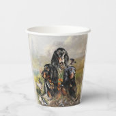 Gordon Setter  Pappbecher (Rückseite)