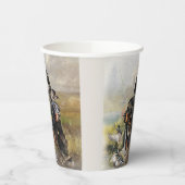 Gordon Setter  Pappbecher (Links)