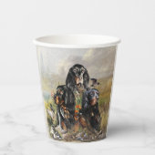 Gordon Setter  Pappbecher (Vorderseite)