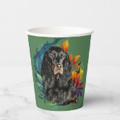 Gordon Setter  Pappbecher (Vorderseite)