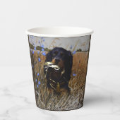 Gordon Setter Pappbecher (Vorderseite)