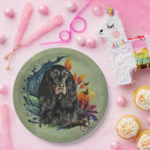 Gordon Setter Pappteller (Party)