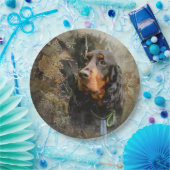 Gordon Setter Pappteller (Party)