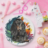 Gordon Setter Pappteller (Party)