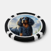 Gordon Setter Pokerchips (Einzeln)
