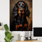 Gordon Setter Poster (Heimbüro)