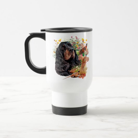 Gordon Setter Reisebecher (Links)