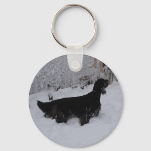 Gordon Setter Schlüsselanhänger