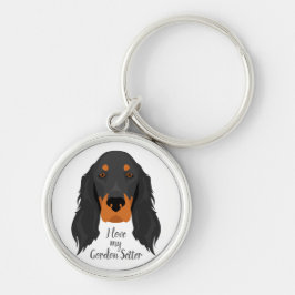Gordon Setter Schlüsselanhänger