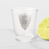 Gordon Setter Schnapsglas (Rückseite)