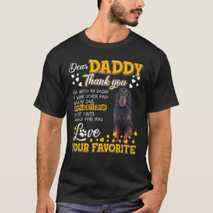 Gordon Setter Sehr geehrter Daddy Danke, dass du m T-Shirt