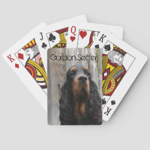 Gordon Setter Spielkarten