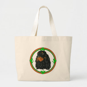 Gordon Setter St Patricks Jumbo Stoffbeutel