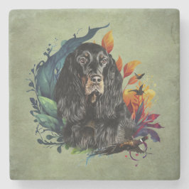 Gordon Setter Steinuntersetzer