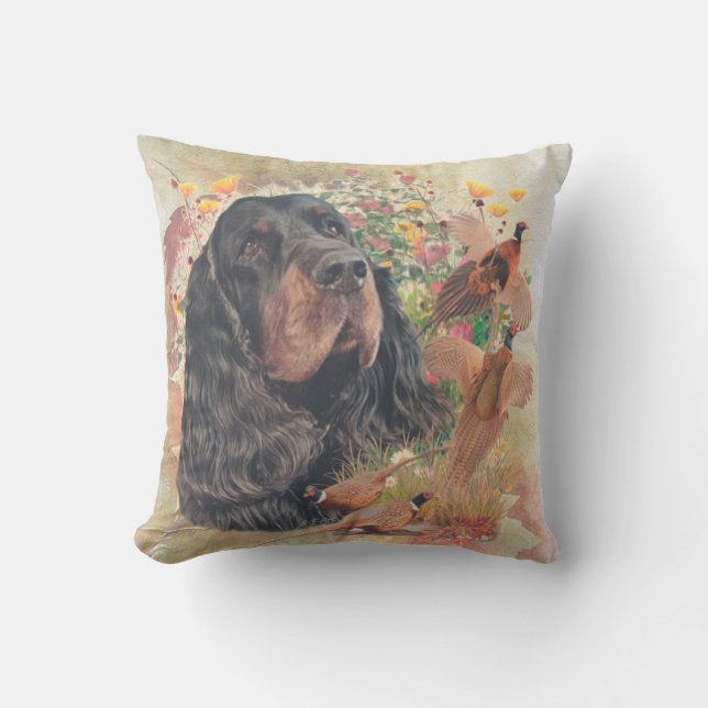 Gordon Setter Tapestry Kaffee Tasse Kopfkissen Kissen (Vorderseite)