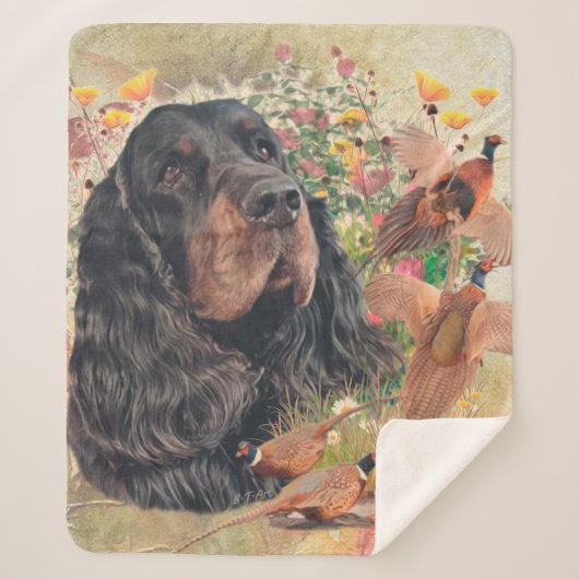 Gordon Setter Tapestry Kaffee Tasse Kopfkissenbev Sherpadecke (Vorderseite)