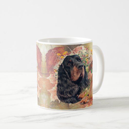 Gordon Setter Tapestry Kaffeetasse (VorderseiteRechts)