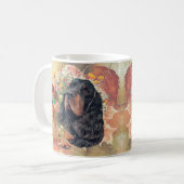 Gordon Setter Tapestry Kaffeetasse (Vorderseite Links)