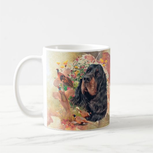 Gordon Setter Tapestry Kaffeetasse (Links)